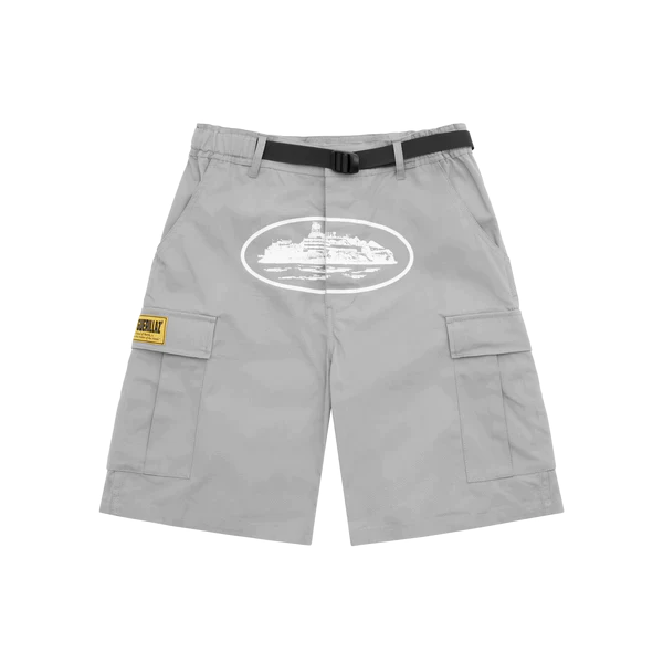 Corteiz Cargo Shorts Grey
