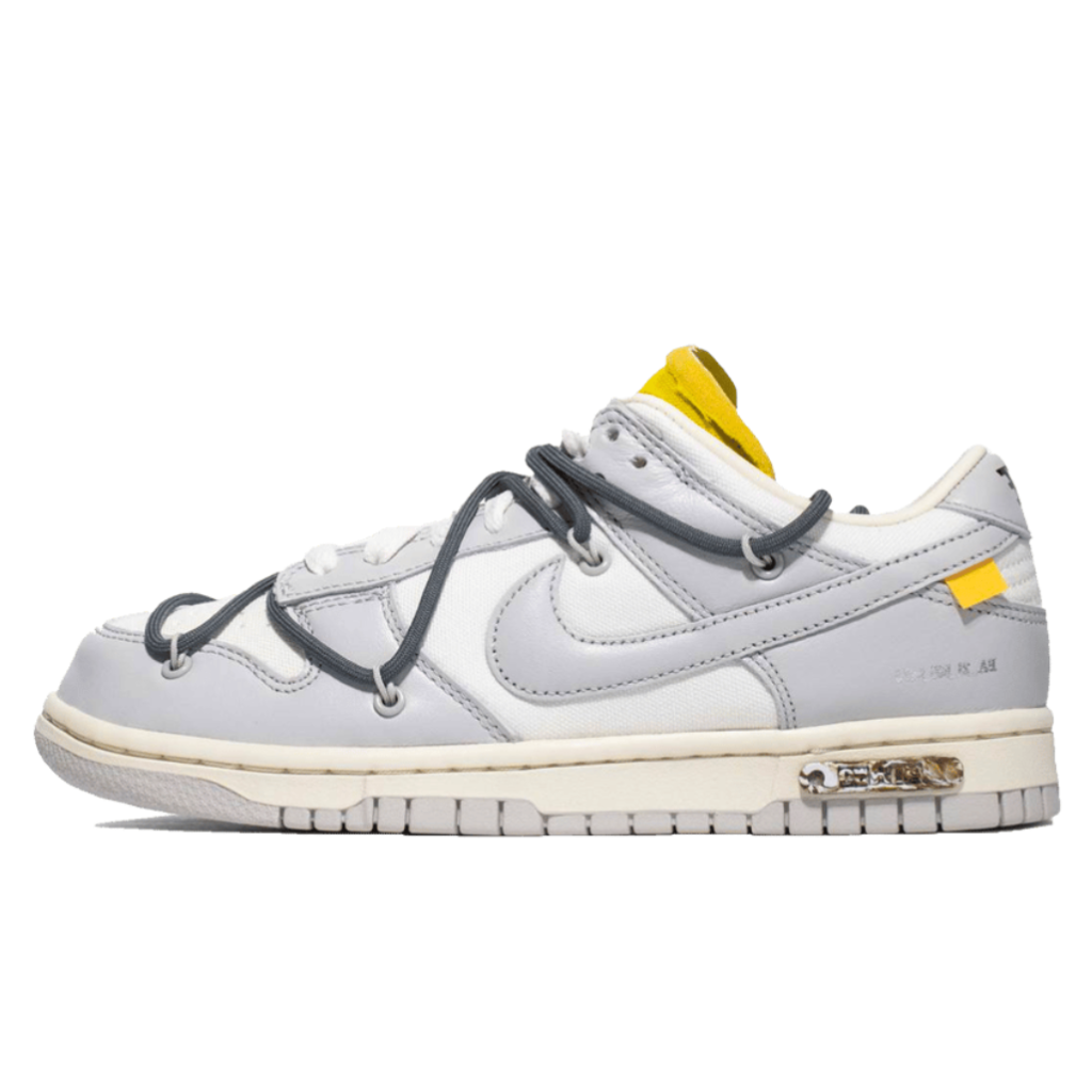Off White x Nike Dunk Low The 50 Collection Release