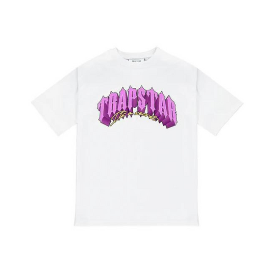 Trapstar Trap City 2.1 Tee WHITE/PINK