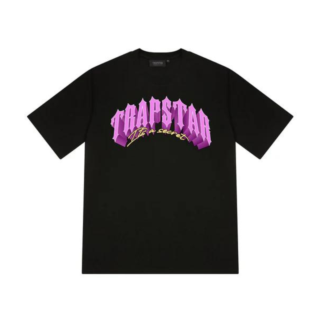 Trapstar Trap City 2.1 Tee BLACK/PINK