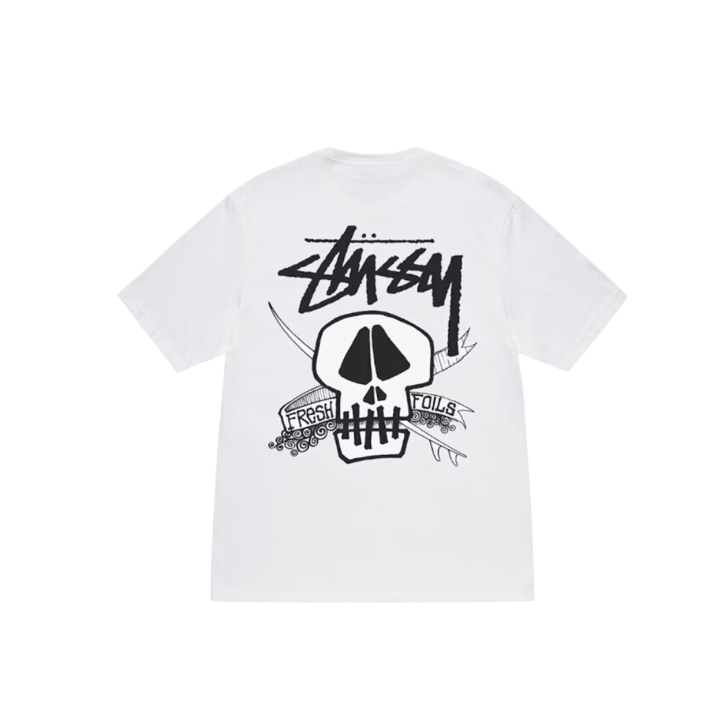 Stussy Fresh Foils Tee White