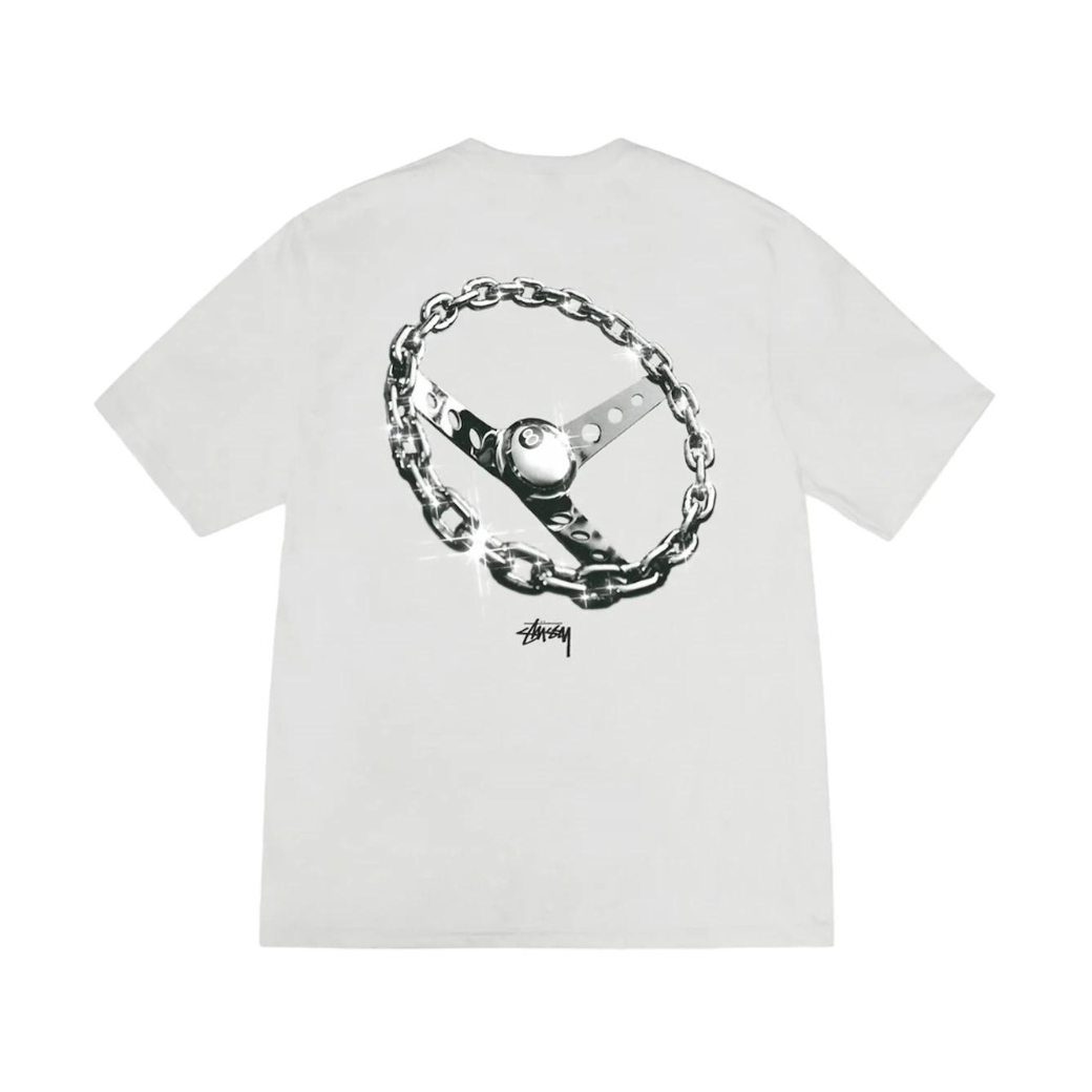 Stussy Chain-Link T-shirt Fog