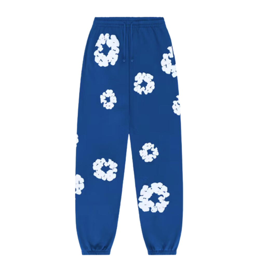 Denim Tears The Cotton Wreath Sweatpants Royal Blue