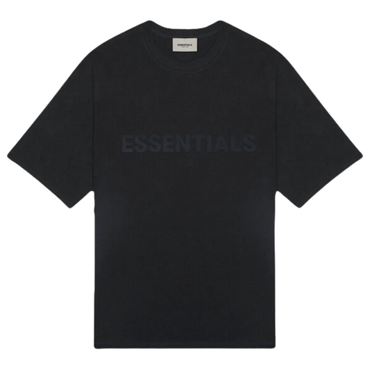 Fear of God Essentials Boxy T-Shirt Applique Logo Dark Slate