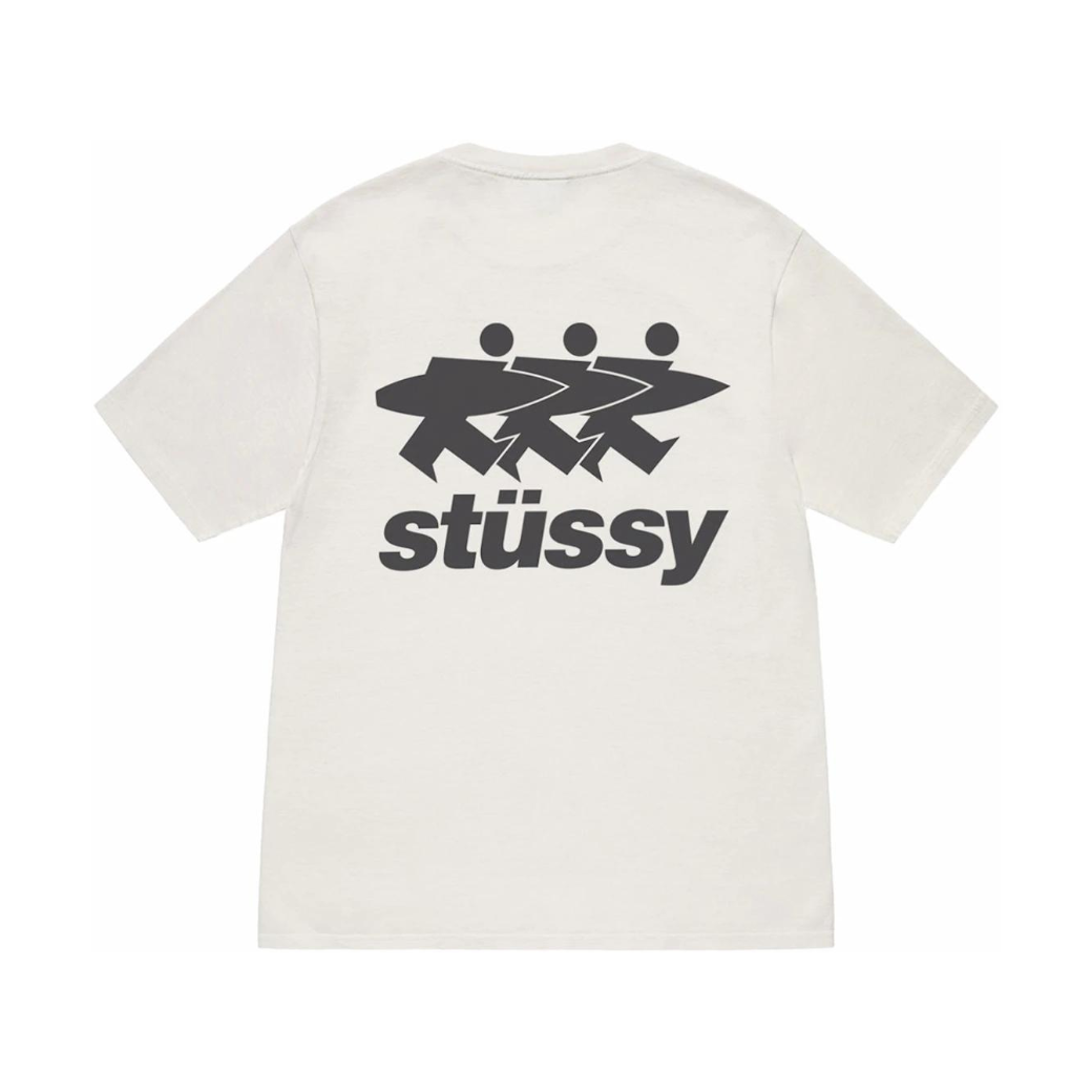 Stussy Surfwalk Pigment Dyed Tee Natural