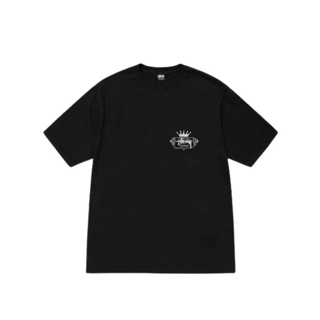 Stussy Built To Last Pigment Dyed Tee Black