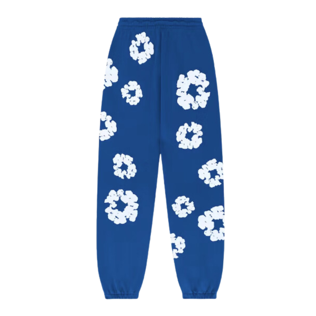 Denim Tears The Cotton Wreath Sweatpants Royal Blue