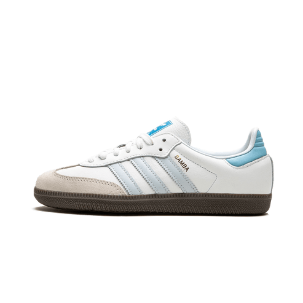 Samba OG Core White Halo Blue