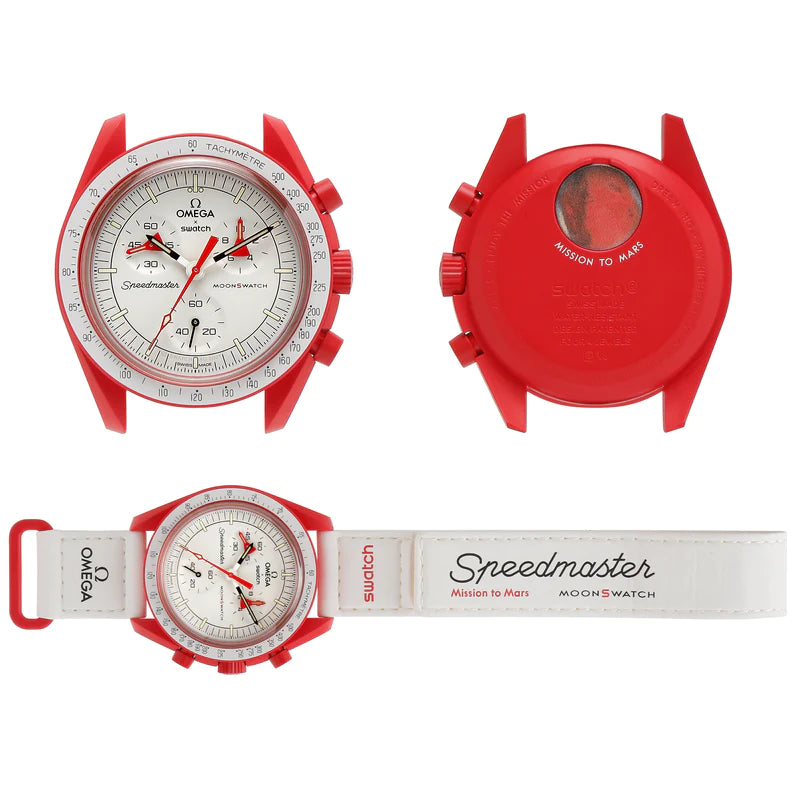 Swatch x Omega Bioceramic Moonswatch Mission to Mars