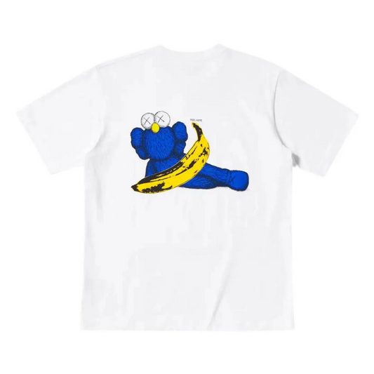 KAWS + Warhol UT Graphic T-Shirt White