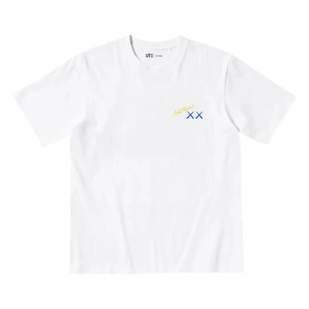 KAWS + Warhol UT Graphic T-Shirt White