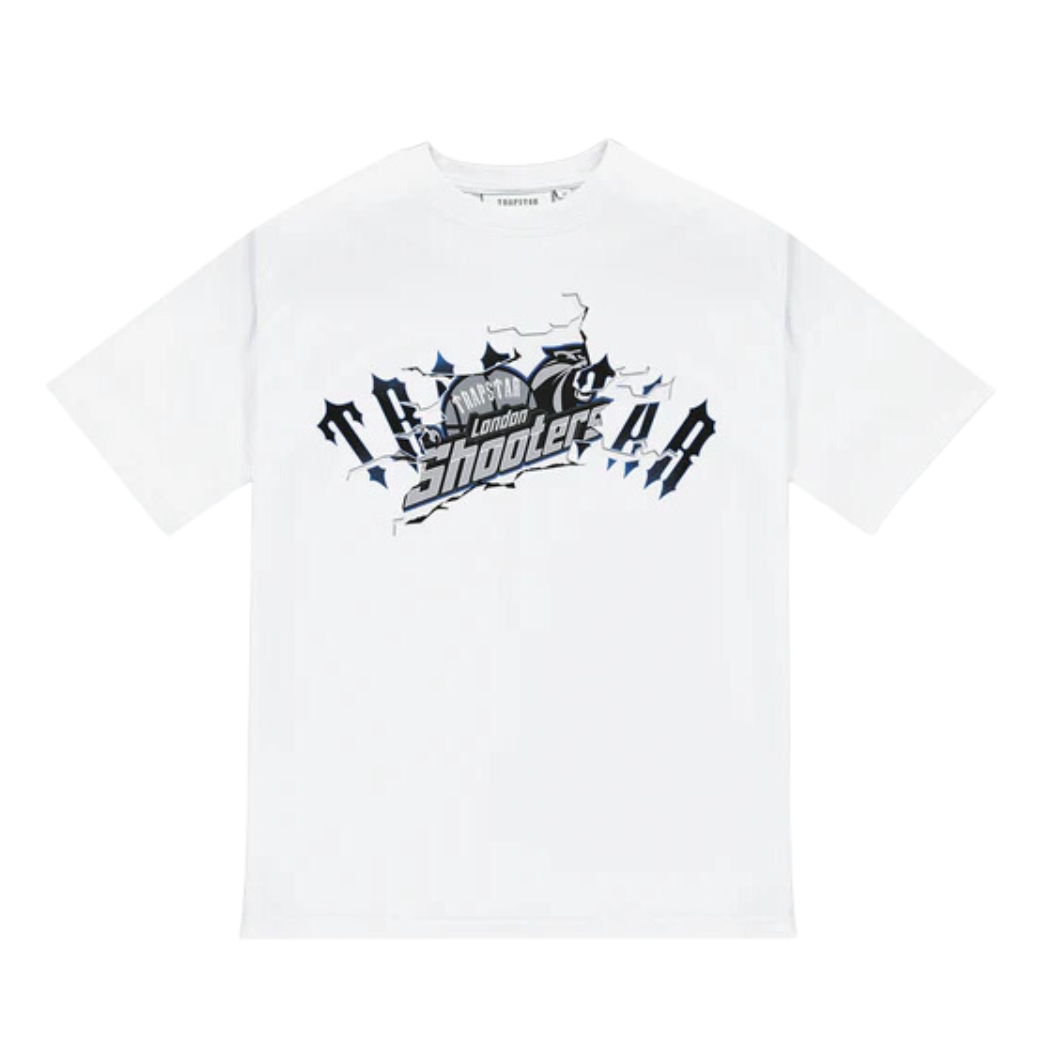 Trapstar Shooters Breakthrough T-shirt White/Blue