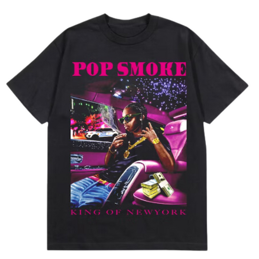 Pop Smoke x Vlone King Of NY T-shirt