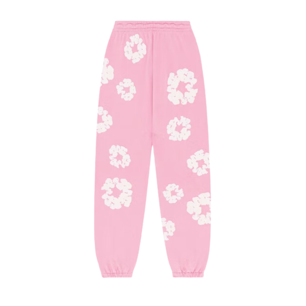 Denim Tears The Cotton Wreath Sweatpants Pink