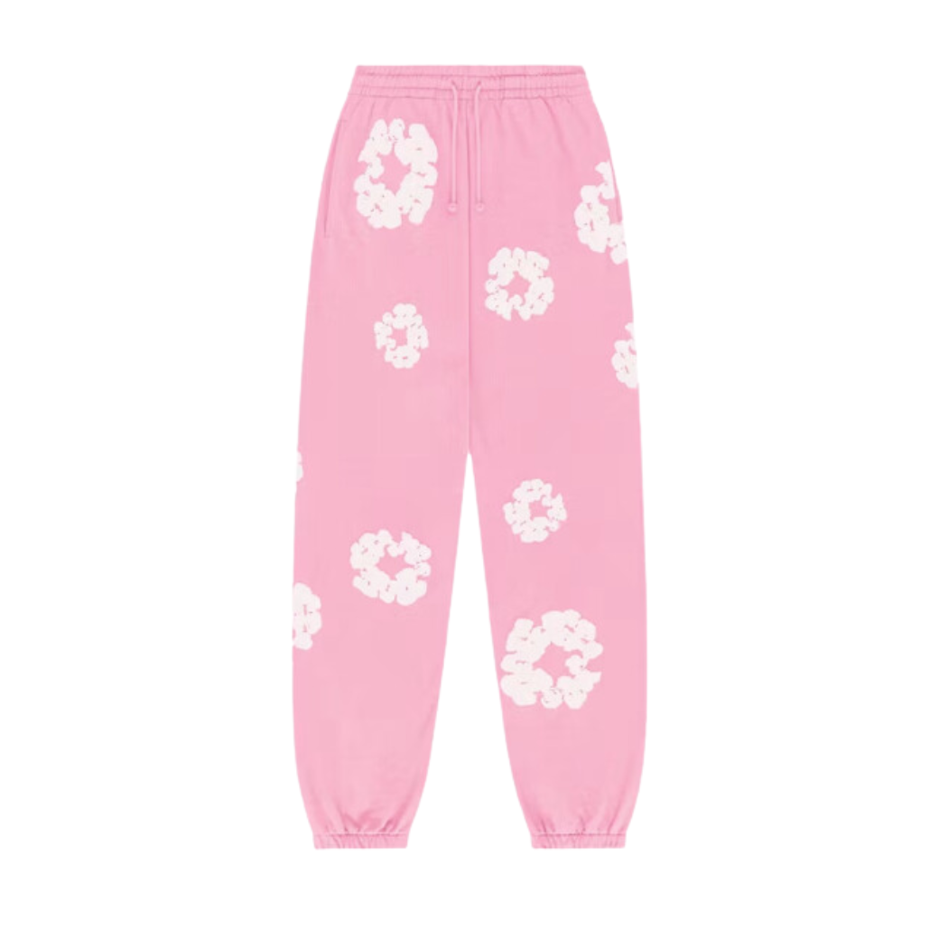 Denim Tears The Cotton Wreath Sweatpants Pink