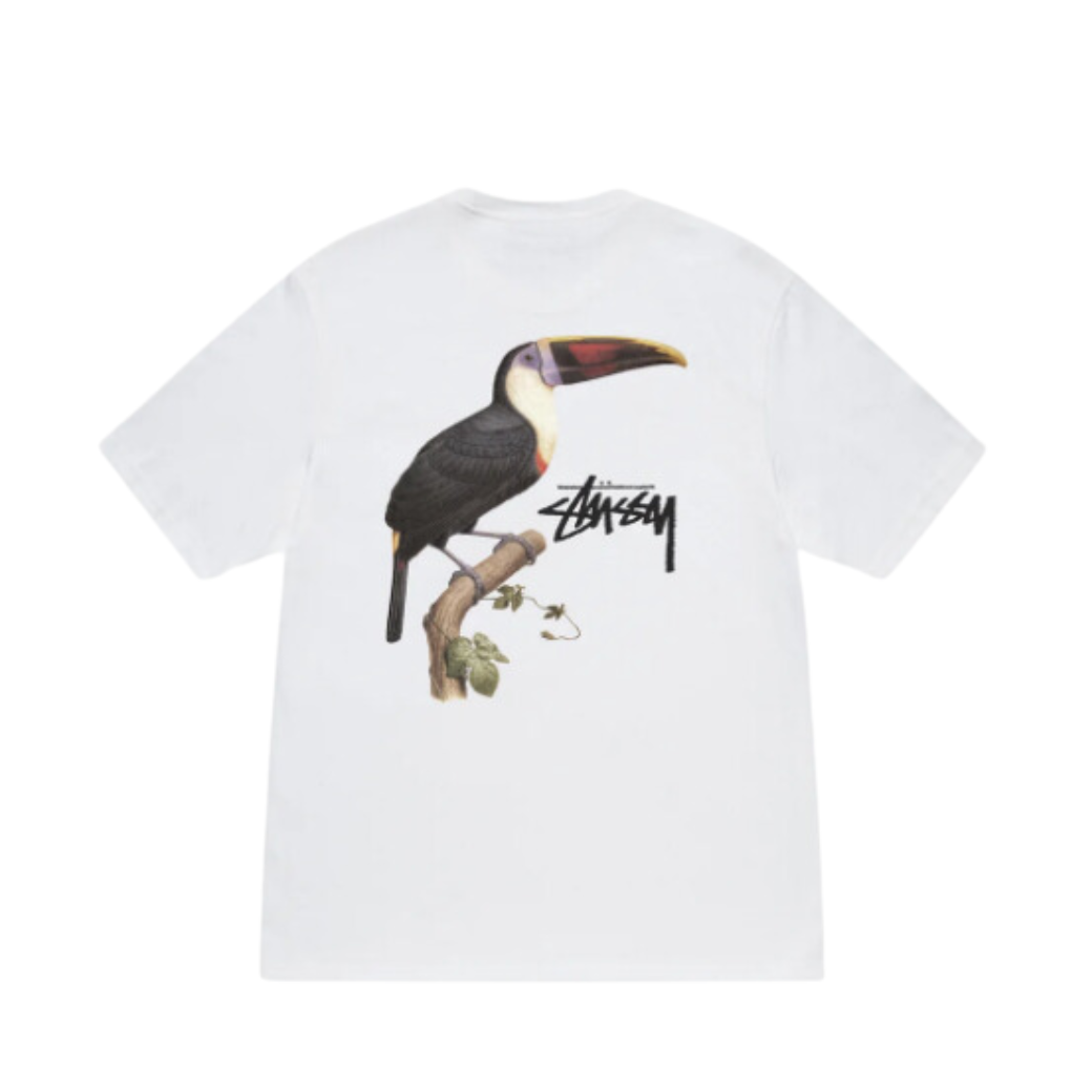 Stussy Toucan Tee White