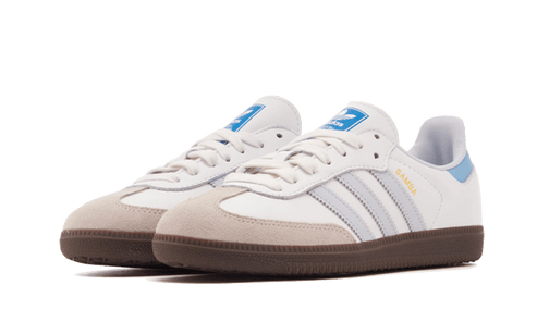 Samba OG Core White Halo Blue