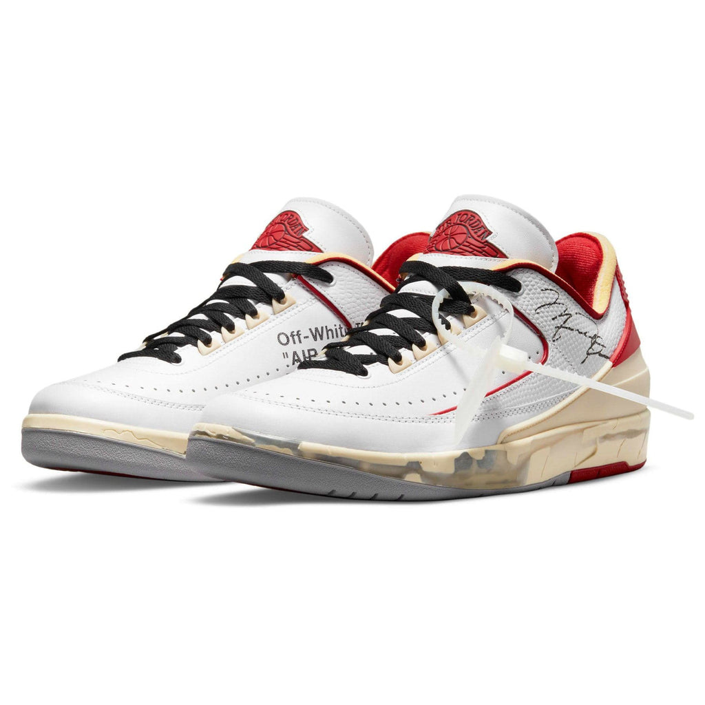 Off-White x Air Jordan 2 Retro Low SP White Varsity Red