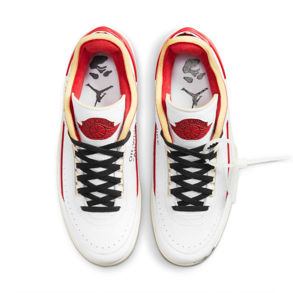 Off-White x Air Jordan 2 Retro Low SP White Varsity Red