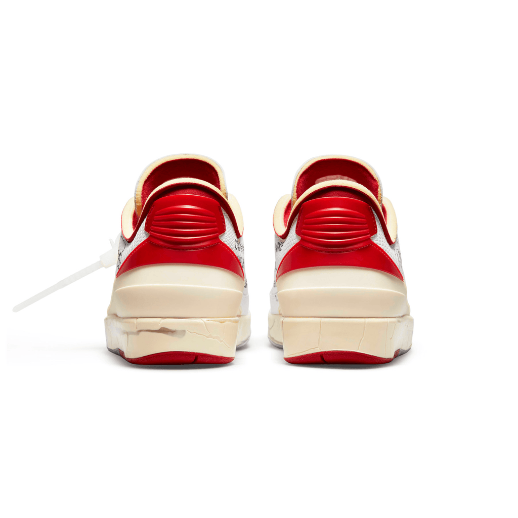 Off-White x Air Jordan 2 Retro Low SP White Varsity Red