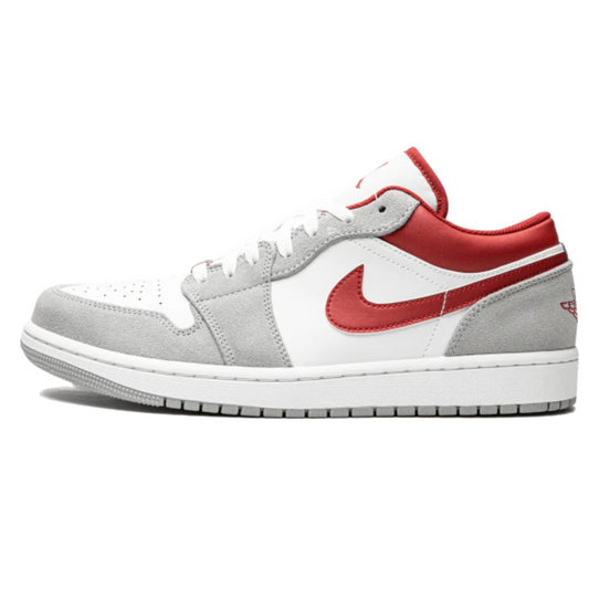 Nike Air Jordan 1 Low Light Smoke Grey Gym Red